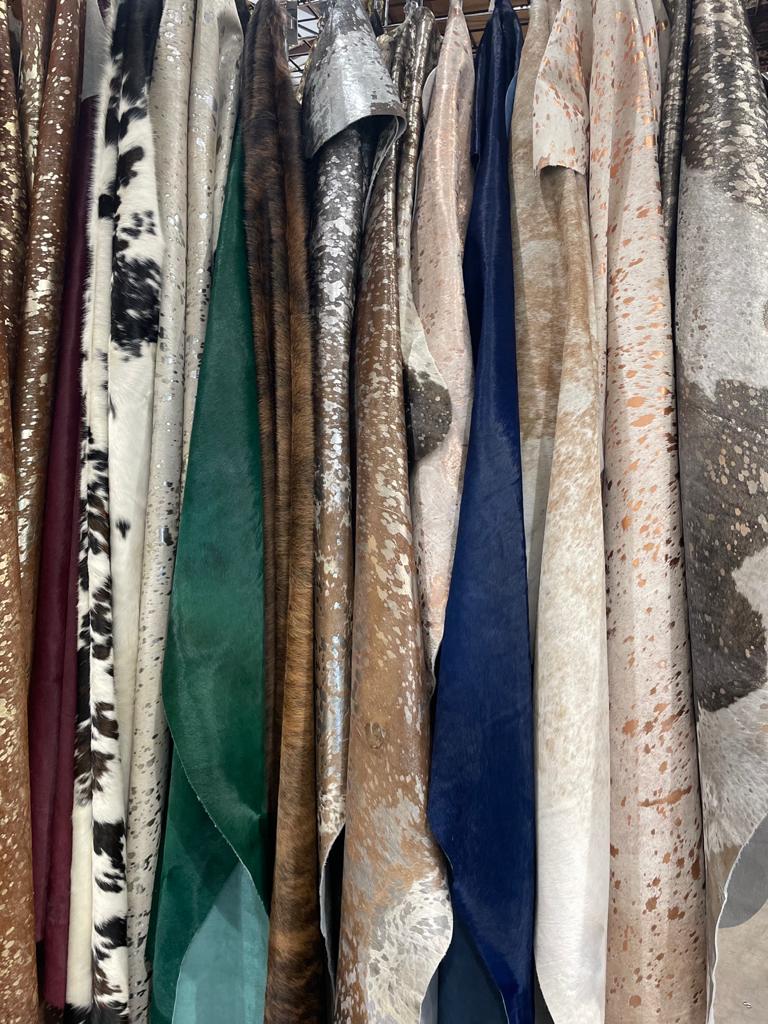 Leather rugs