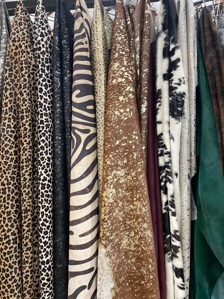 Leather rugs