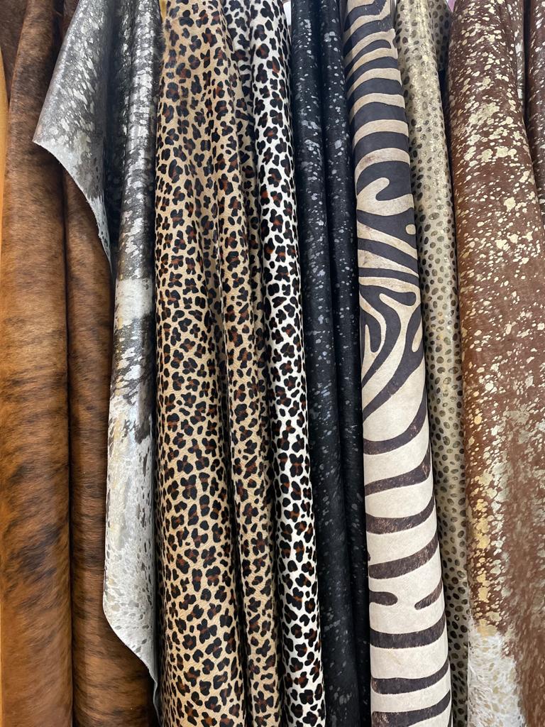 Leather rugs